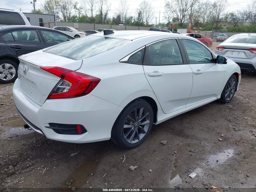 VIN 19XFC1F38ME208262 2021 HONDA CIVIC EX