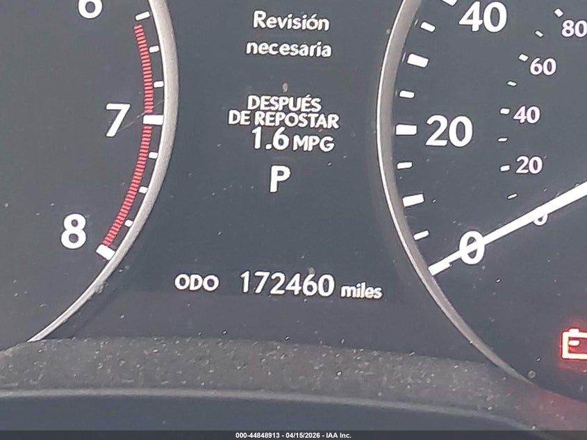 2013 Lexus Es 350 VIN: JTHBK1GG8D2002227 Lot: 44848913