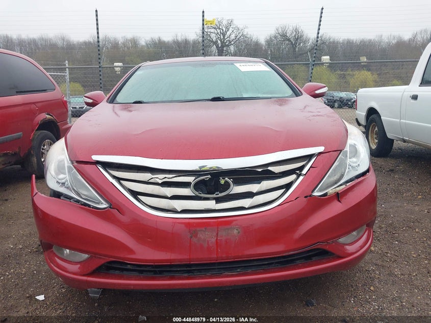 2013 Hyundai Sonata 2.4 Limited red Lot 111044848979 Vin 5NPEC4AC7DH519844