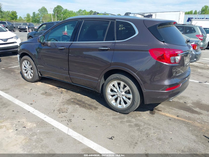 2017 Buick Envision 2.5 Essence brown Lot 111044849006 Vin LRBFXBSA9HD038546
