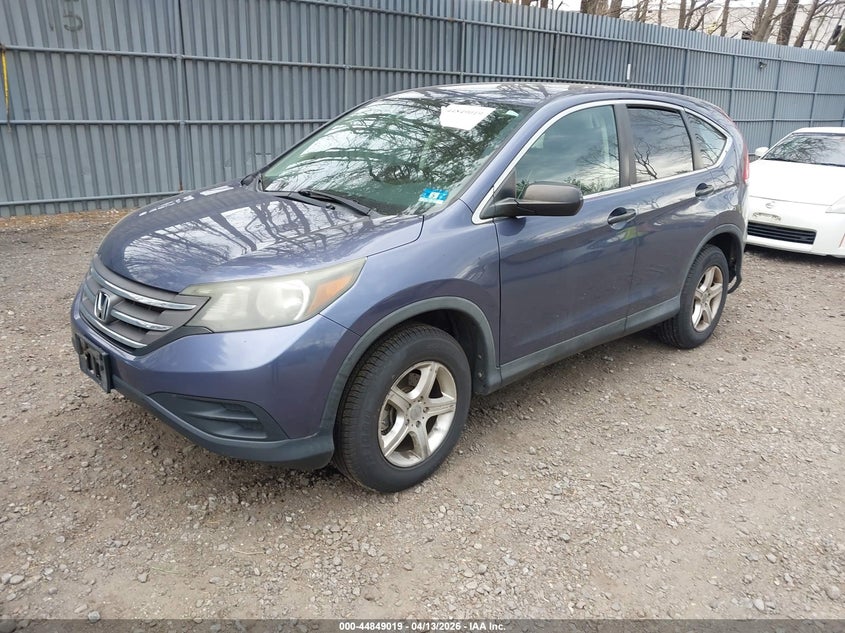 2012 Honda Cr-v 2.4 Cr-V Lx blue Lot 111044849019 Vin 5J6RM4H32CL060702