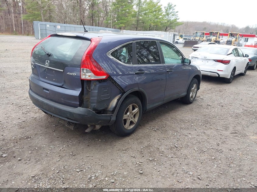 2012 Honda Cr-v 2.4 Cr-V Lx blue Lot 111044849019 Vin 5J6RM4H32CL060702