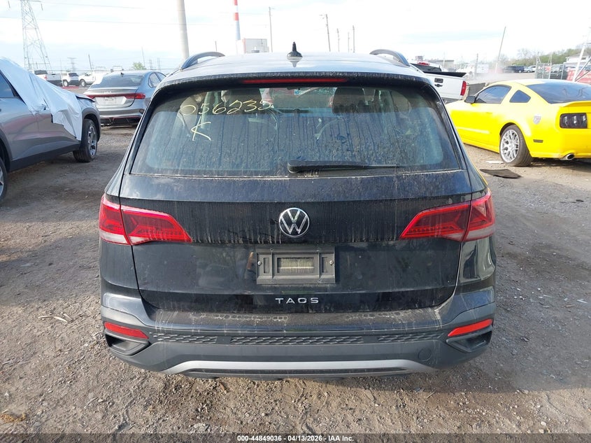 2022 Volkswagen Taos 1.5T S VIN: 3VVDX7B25NM056235 Lot: 44849036