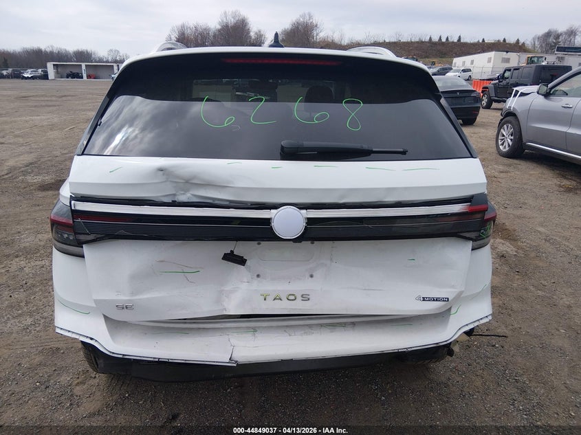 2025 Volkswagen Taos 1.5T Se VIN: 3VVVC7B25SM030276 Lot: 44849037
