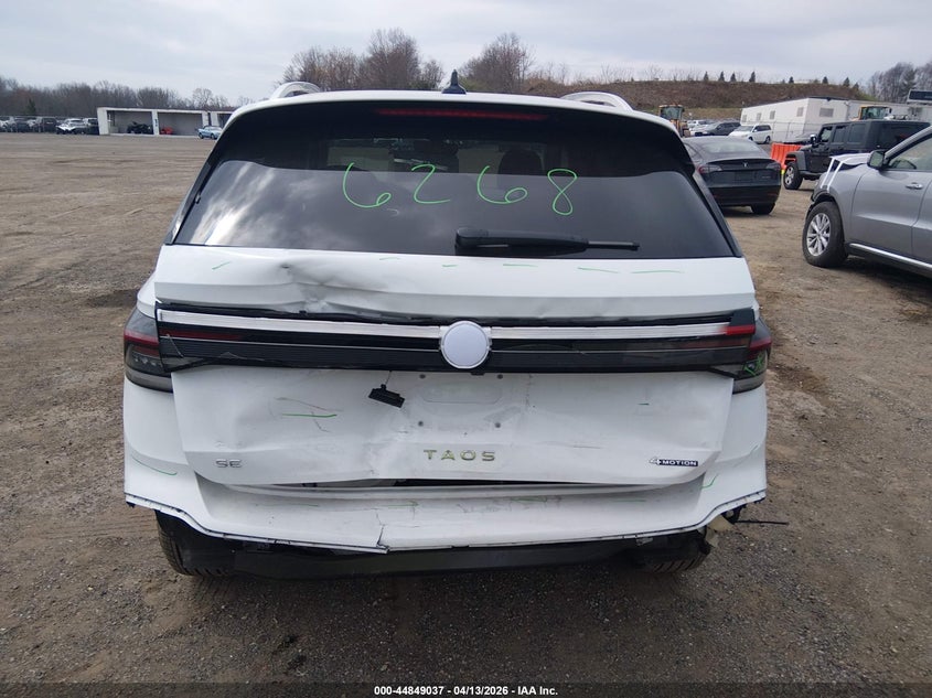 2025 Volkswagen Taos 1.5T Se VIN: 3VVVC7B25SM030276 Lot: 44849037