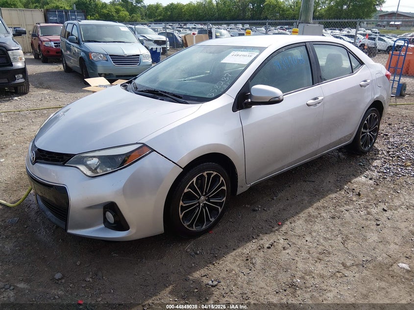 2015 Toyota Corolla S Plus