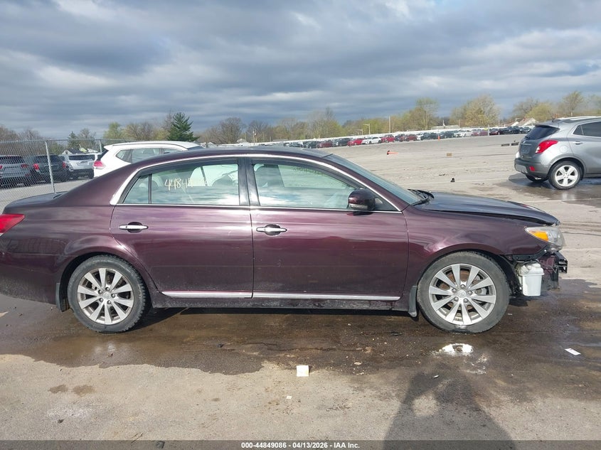 2011 Toyota Avalon Limited VIN: 4T1BK3DB9BU429046 Lot: 44849086