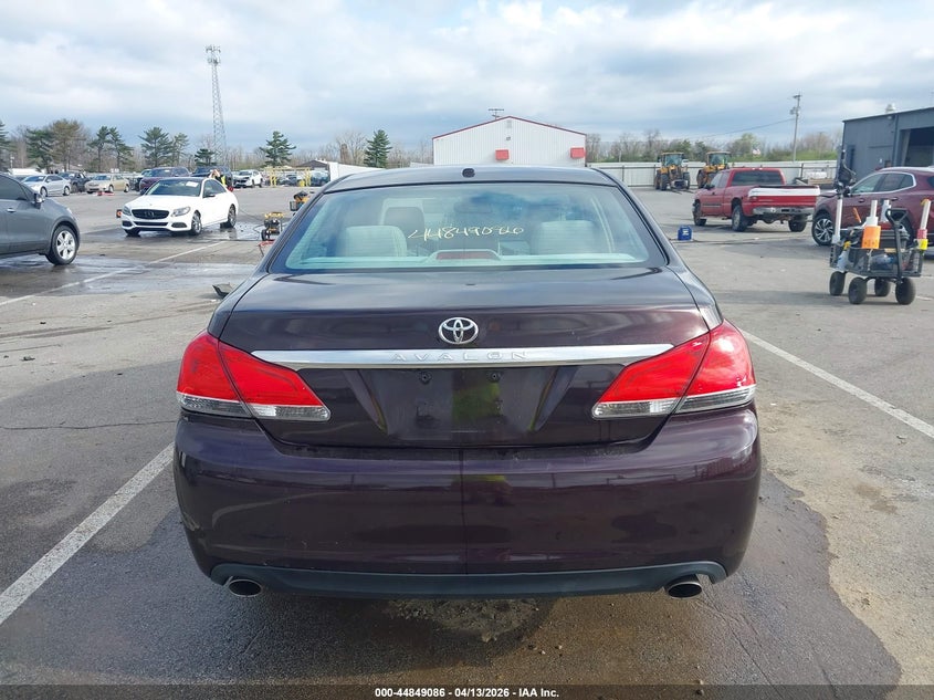 2011 Toyota Avalon Limited VIN: 4T1BK3DB9BU429046 Lot: 44849086