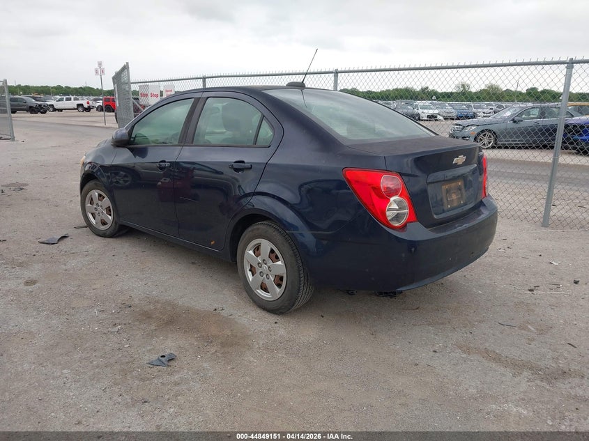 2015 Chevrolet Sonic Ls Auto