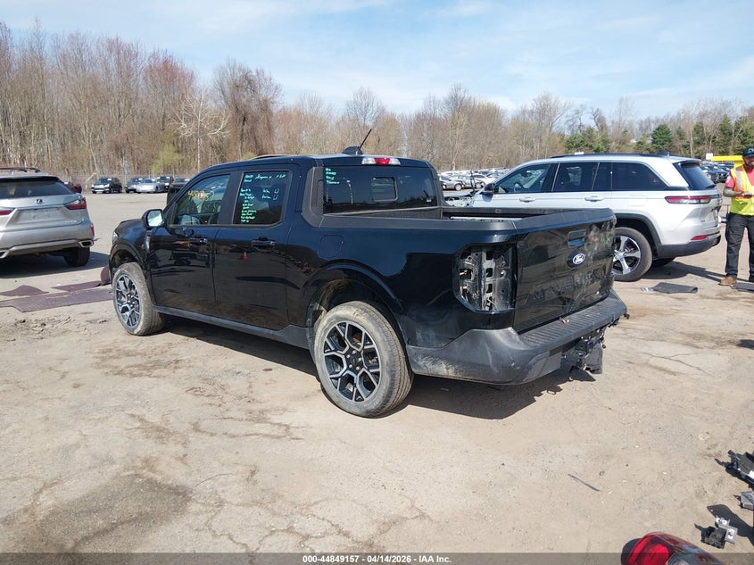 2025 Ford Maverick 2.5 Lariat Black Lot 111044849157 Vin 3FTTW8S31SRA04059