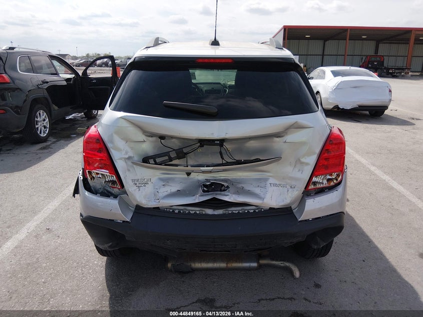 2016 Chevrolet Trax 1.4 Lt silver Lot 111044849165 Vin 3GNCJLSB4GL263350