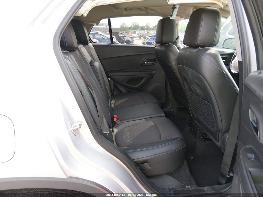 2016 Chevrolet Trax 1.4 Lt silver Lot 111044849165 Vin 3GNCJLSB4GL263350