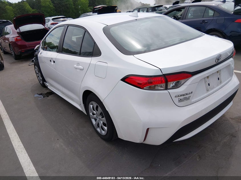 VIN 5YFEPMAE6NP344741 2022 TOYOTA COROLLA LE