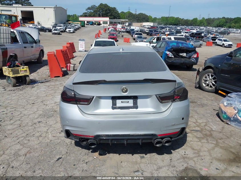 2014 BMW 4er 3.0 435I silver Lot 111044849184 Vin WBA3R1C52EK190649