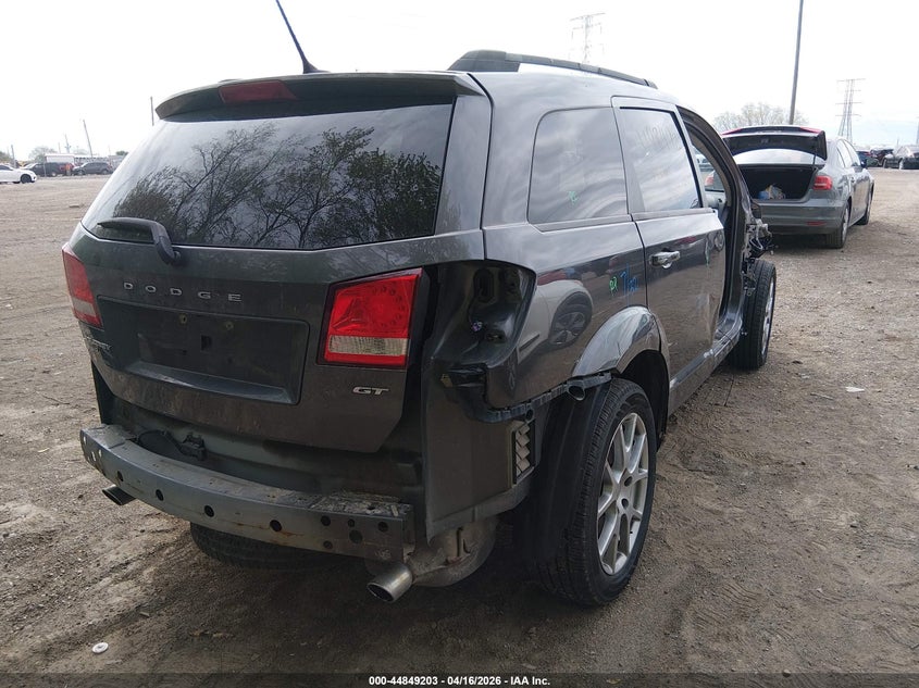 3C4PDDEG2HT578745 2017 Dodge Journey 3.6 Gt Awd grey
