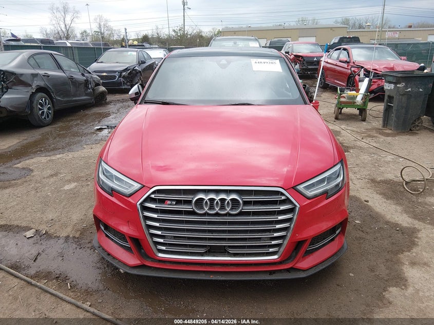 WAUF1HFF4H1011412 2017 Audi S3 2.0 2.0T Premium Plus red