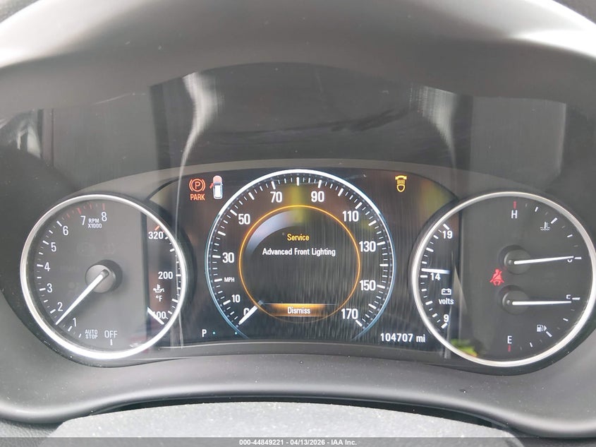 2017 Buick Envision Premium Ii VIN: LRBFXFSX7HD093024 Lot: 44849221