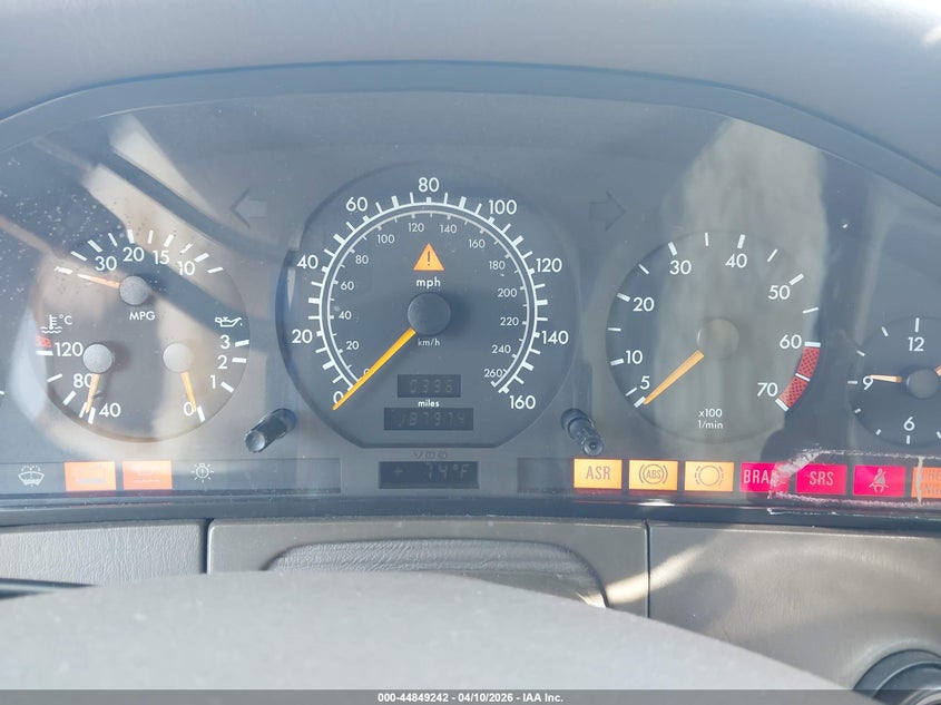 1997 Mercedes-Benz S 420 VIN: WDBGA43G8VA345353 Lot: 44849242