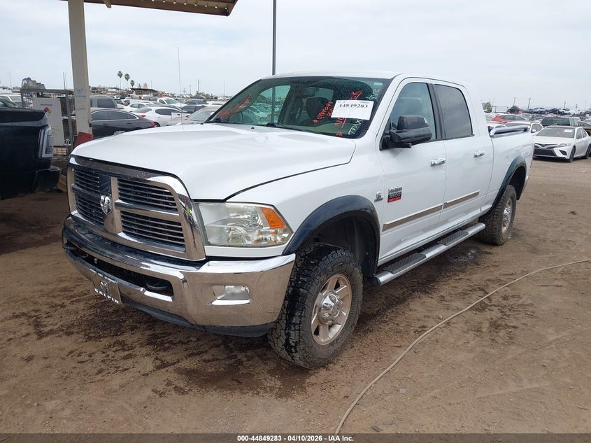 Vin: 3c6ud5ml9cg208442, lot: 45346591, ram 2500 slt 20122