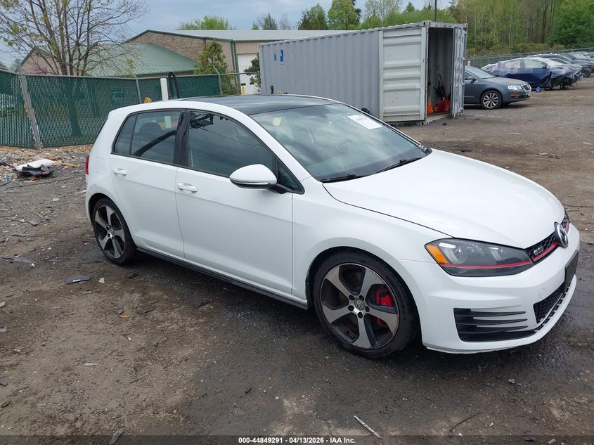 2017 Volkswagen Golf Gti Autobahn 4-Door/S 4-Door/Se 4-Door/Sport 4-Door