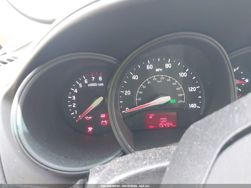 2016 Kia Rio Lx VIN: KNADM4A37G6658795 Lot: 44849334