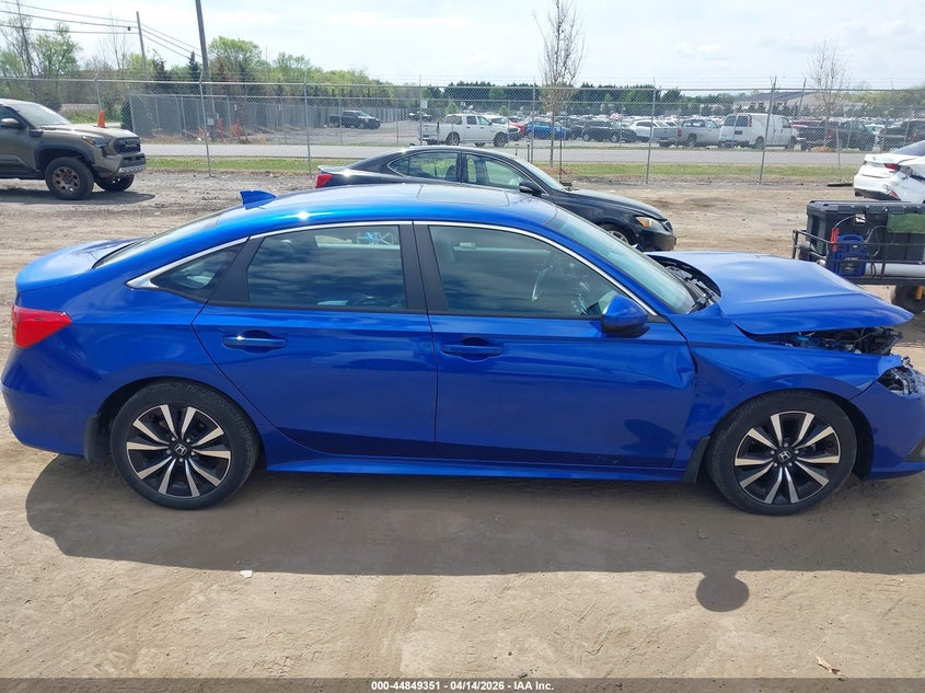 2023 Honda Civic 1.5 Ex Ex W O Bsi blue Lot 111044849351 Vin 2HGFE1F78PH309163