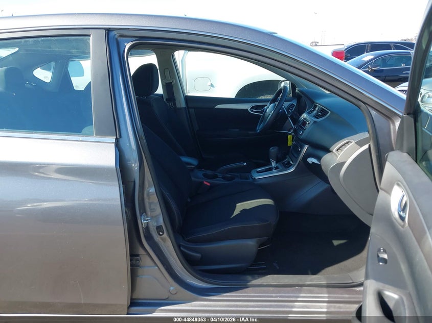 2015 Nissan Sentra 1.8 grey Lot 111044849353 Vin 3N1AB7AP1FY224947