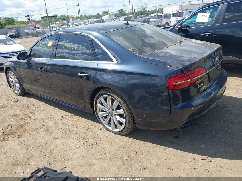 Vin: wau43afd5hn001875, lot: 45346670, audi a8 l 4.0t sport 20173
