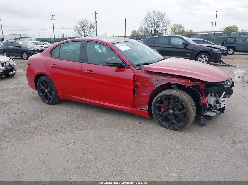 ZARFANBN5K7612319 2019 Alfa Romeo Giulia Ti Awd auction photo 1