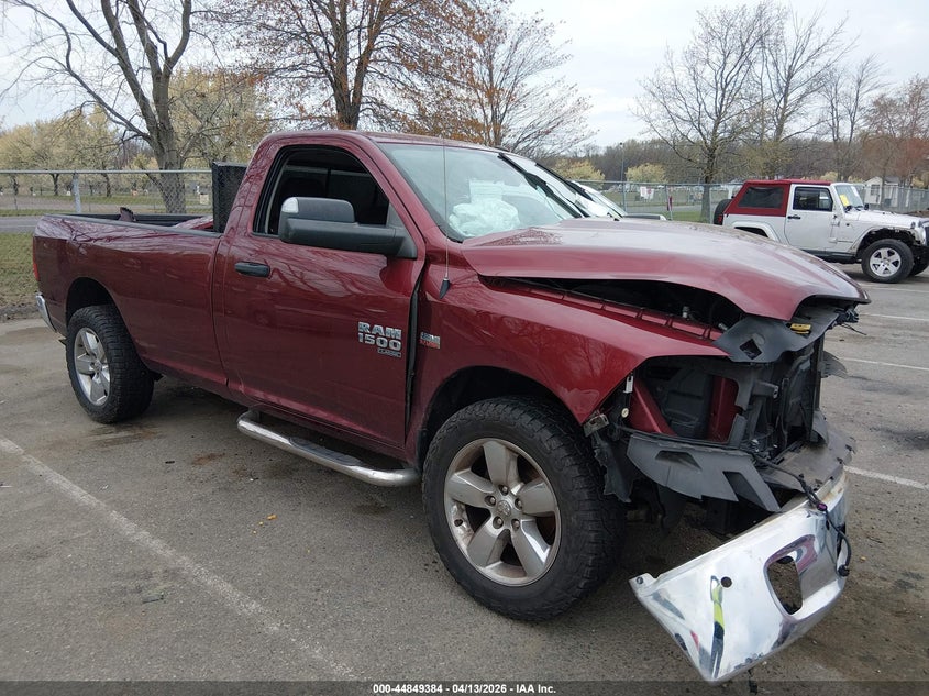 2020 Ram 1500 5.7 Ram Classic Tradesman 4X4 8' Box brown Lot 111044849384 Vin 3C6JR7DT4LG315530