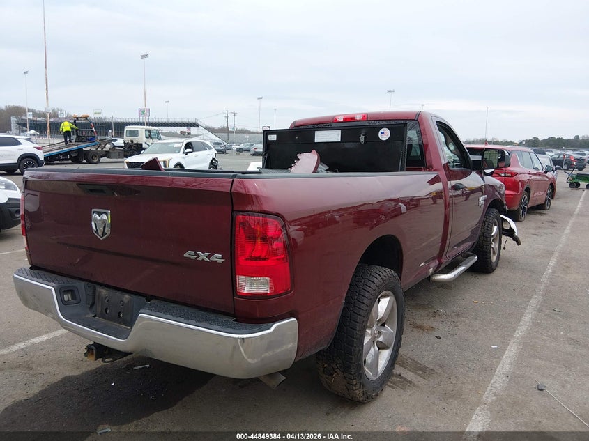 2020 Ram 1500 5.7 Ram Classic Tradesman 4X4 8' Box brown Lot 111044849384 Vin 3C6JR7DT4LG315530