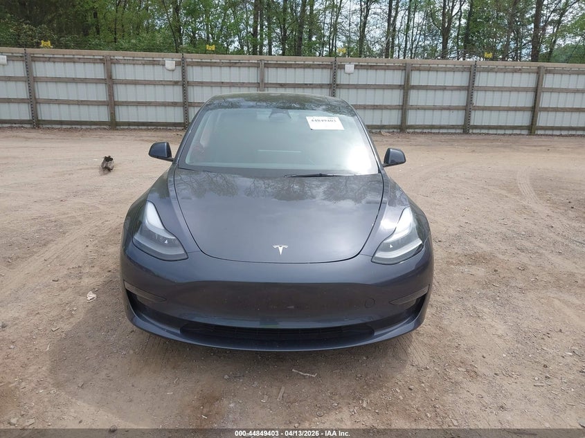 2023 Tesla Model 3 Rear-Wheel Drive grey Lot 111044849403 Vin 5YJ3E1EAXPF680619