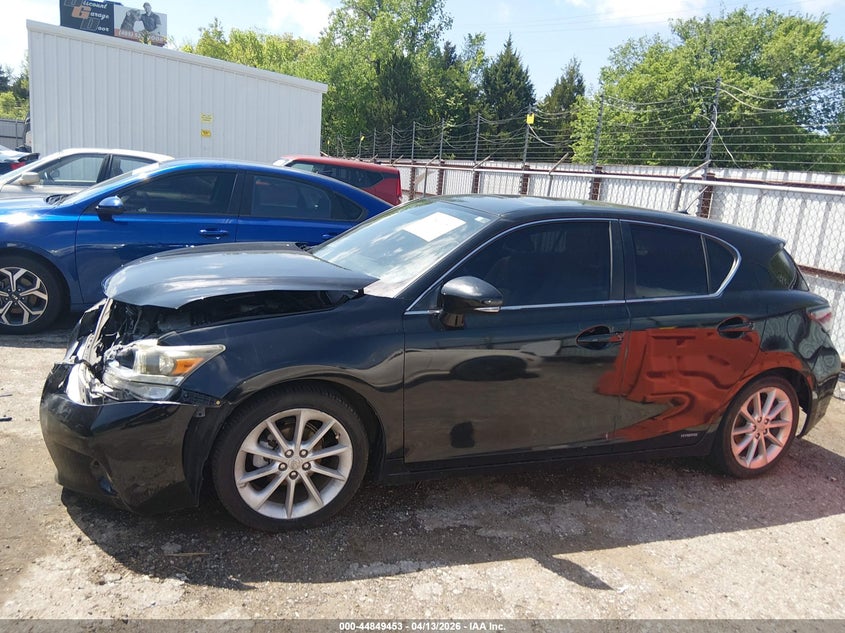 2013 Lexus Ct 200H VIN: JTHKD5BH7D2131478 Lot: 44849453