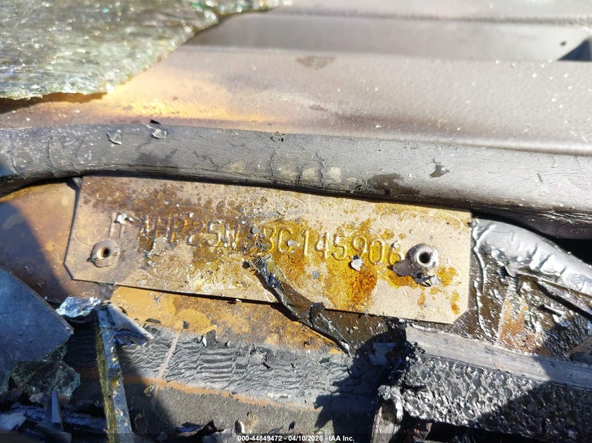 2008 Ford Taurus Limited VIN: 1FAHP25W38G145906 Lot: 44849472