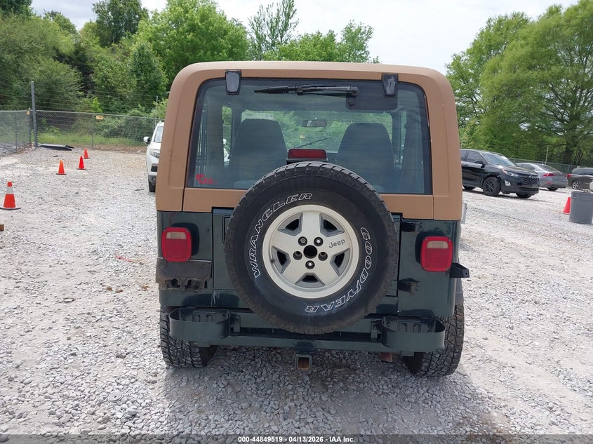 1994 Jeep Wrangler / Yj Sahara VIN: 1J4FY49S8RP417749 Lot: 44849519