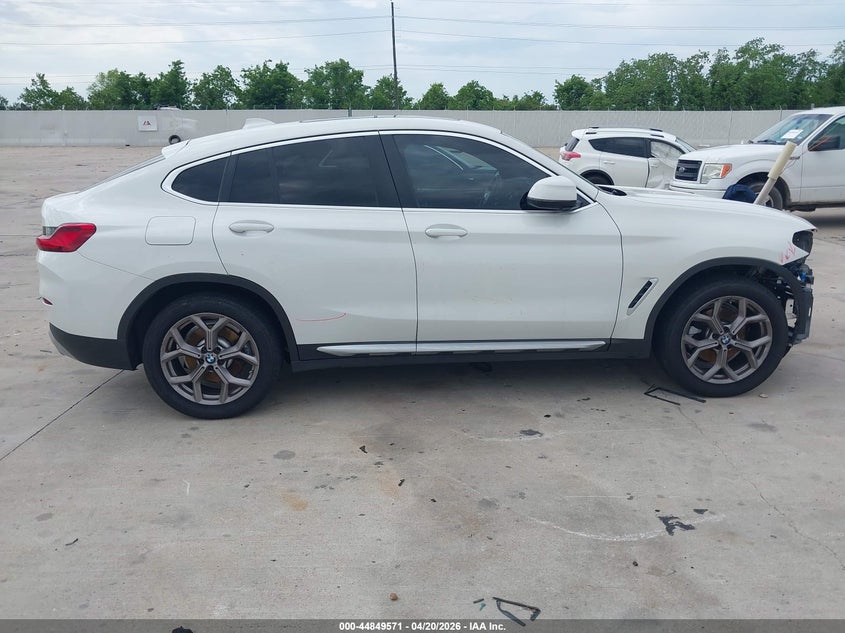 2022 BMW X4 xDrive30I VIN: 5UX33DT05N9J13693 Lot: 44849571