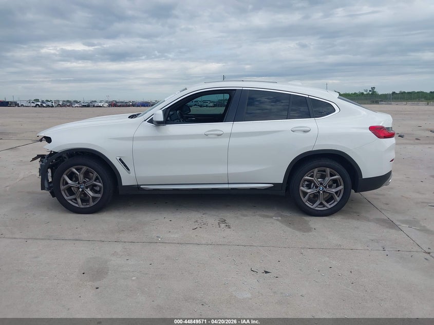 2022 BMW X4 xDrive30I VIN: 5UX33DT05N9J13693 Lot: 44849571