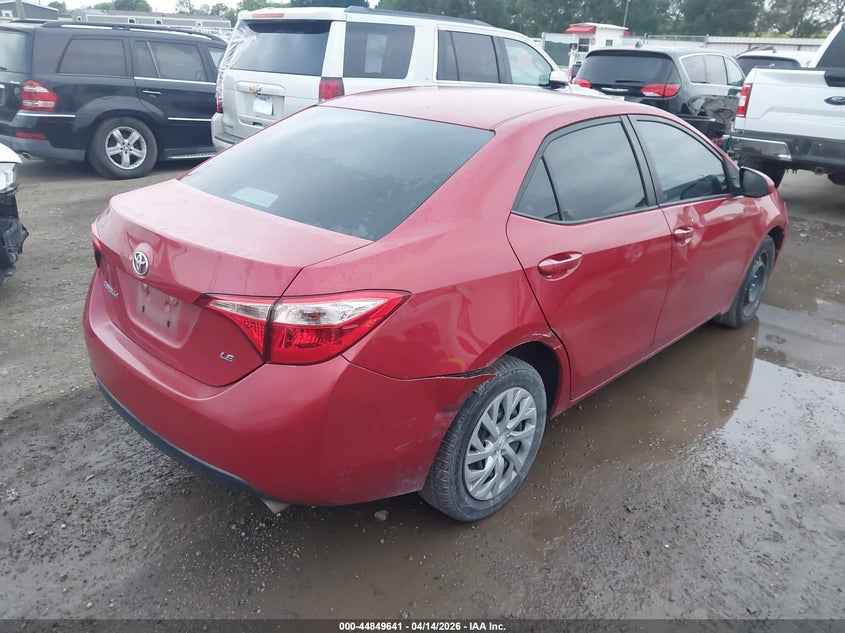 2017 Toyota Corolla 1.8 Le brown Lot 111044849641 Vin 2T1BURHE5HC963589