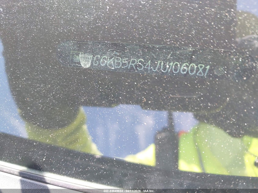 2018 Cadillac Ct6 Standard VIN: 1G6KB5RS4JU106081 Lot: 44849654