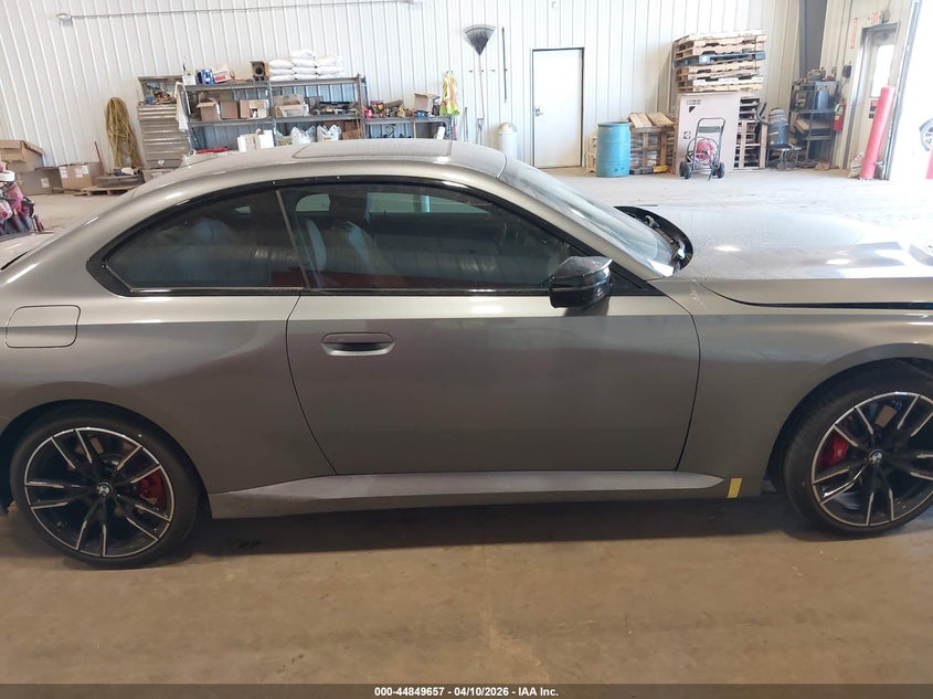 2026 BMW M240 I xDrive VIN: 3MW53CM06T8G14924 Lot: 44849657
