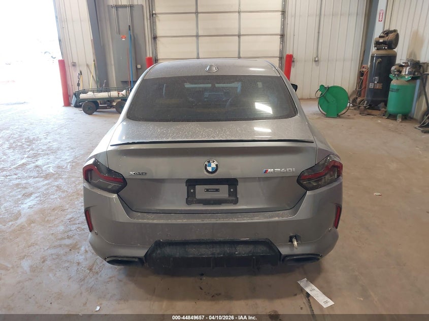 2026 BMW M240 I xDrive VIN: 3MW53CM06T8G14924 Lot: 44849657