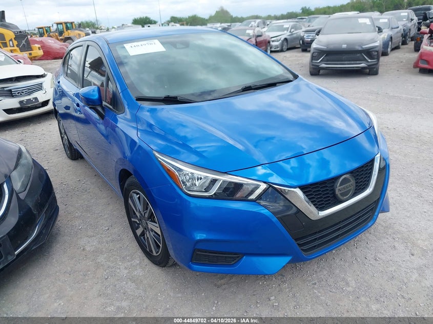 Vin: 3n1cn8ev4ll810260, lot: 45347010, nissan versa sv xtronic cvt 20201