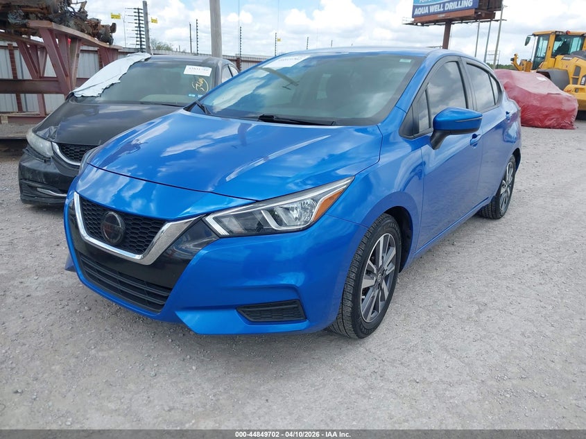 Vin: 3n1cn8ev4ll810260, lot: 45347010, nissan versa sv xtronic cvt 20202