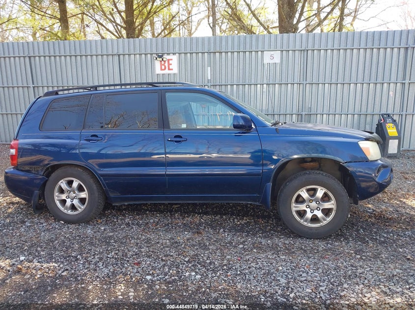 2004 Toyota Highlander V6 VIN: JTEEP21A740002771 Lot: 44849719