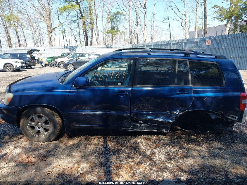 2004 Toyota Highlander V6 VIN: JTEEP21A740002771 Lot: 44849719