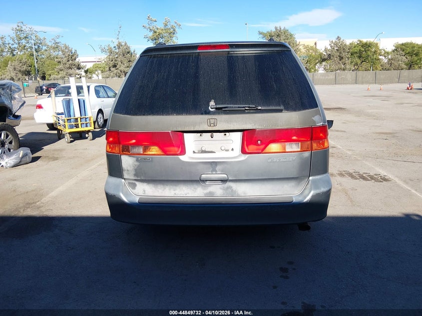 2000 Honda Odyssey Ex VIN: 2HKRL1862YH586308 Lot: 44849732