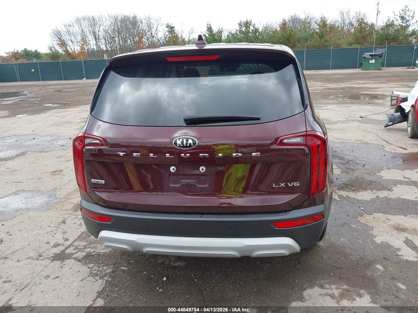 2020 Kia Telluride Lx VIN: 5XYP2DHC6LG048793 Lot: 44849754