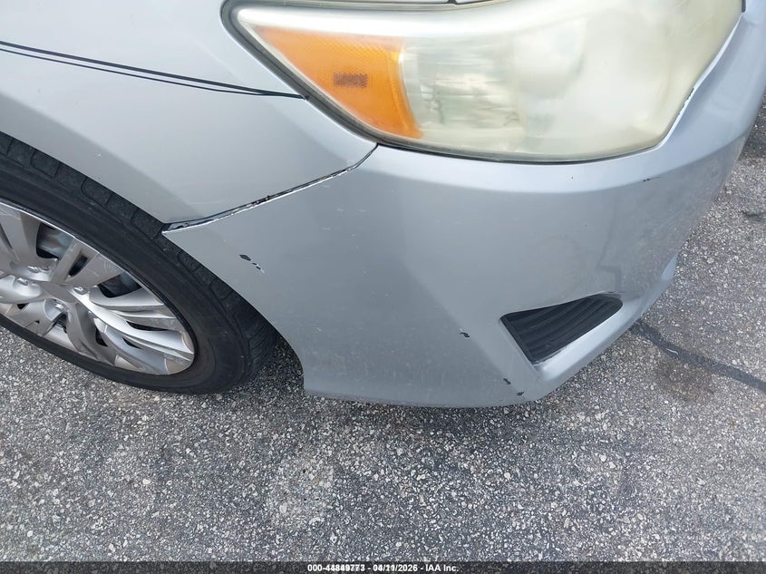 2012 TOYOTA CAMRY SEDAN 2.5L I-4 DOHC, VVT, 178HP
