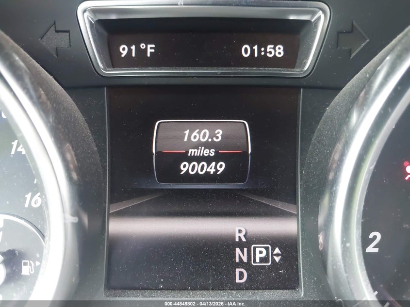 2013 Mercedes-Benz Ml 350 VIN: 4JGDA5JBXDA226506 Lot: 44849802