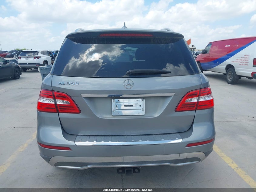 2013 Mercedes-Benz Ml 350 VIN: 4JGDA5JBXDA226506 Lot: 44849802
